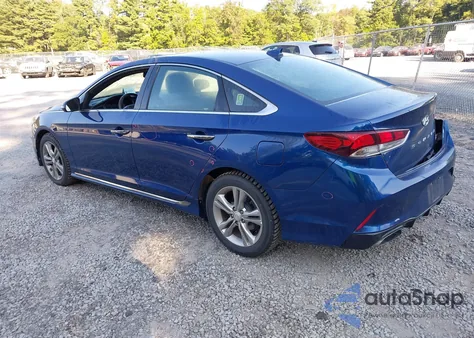 2018 Hyundai Sonata Sport from USA, damaged, VIN 5NPE34AF9JH601869